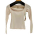 SKIMS スクエアネックL/Sカットソー レディース import:XS