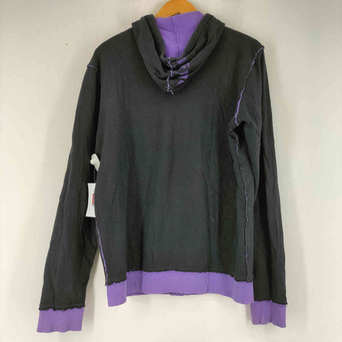 ディーゼル DIESEL ダメージ加工ジップアップパーカー メンズ import:L