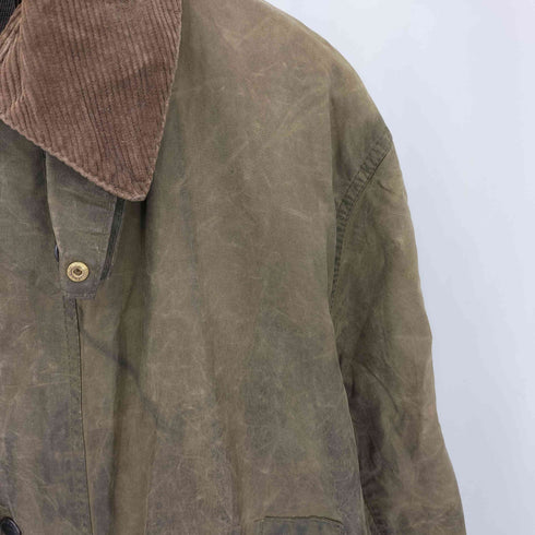 バブアー Barbour 90s イングランド製 BORDER ボーダー オイルドジャケットオリーブ メンズ