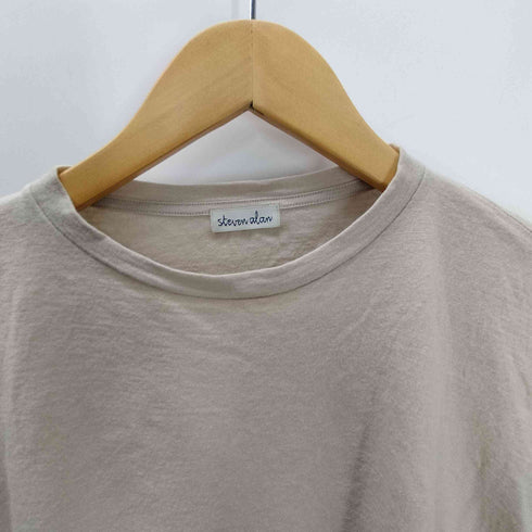 スティーブンアラン Steven Alan WOOL JERSEY LONG SLEEVE PULLOVER L/S カットソー ロンT レディース
