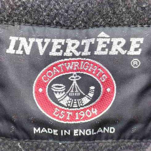 インバーティア INVERTERE フラットポケット ウールコート メンズ