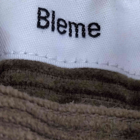 Bleme クラシック ヘビーコーデュロイ ワイドスラックス パンツ メンズ JPN:L