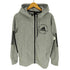 アディダス adidas 19AW SPORT ID FULL ZIP HOODIE スポーツID フルジップ フーディー パーカー メンズ JPN:L