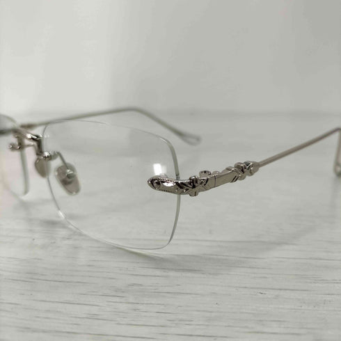 リムレス眼鏡 レディース