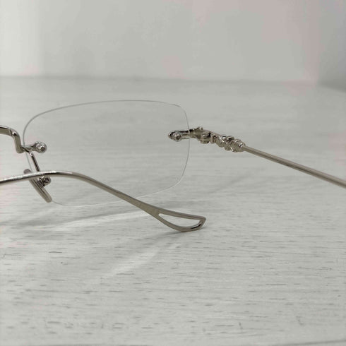 リムレス眼鏡 レディース