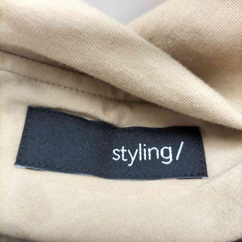 スタイリング styling オフショルダーツイストワンピース レディース ONE SIZE