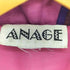 ANAGE ビジュー装飾刺繍デザインジャケット メンズ
