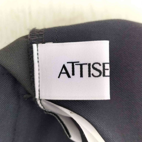 ATTISESSION 25SS ストレート ドロスト トラウザー レディース JPN:36