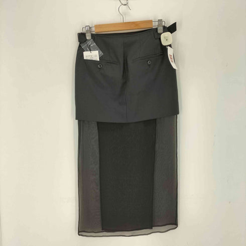 ATTISESSION 25SS ドッキング ダブルラップ スカート レディース JPN:36