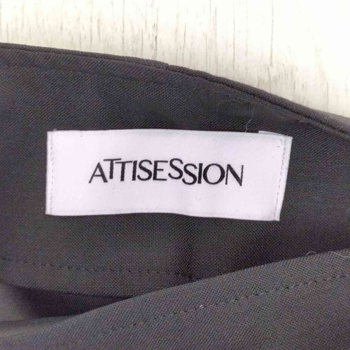 ATTISESSION 25SS ドッキング ダブルラップ スカート レディース JPN:36