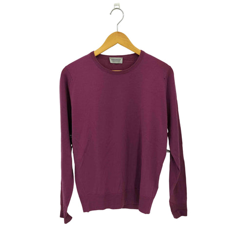 ジョンスメドレー JOHN SMEDLEY メリノウールクルーネックニット メンズ S