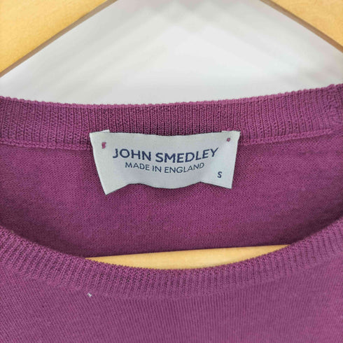 ジョンスメドレー JOHN SMEDLEY メリノウールクルーネックニット メンズ S