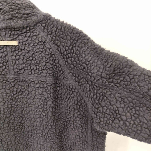 マイヨ maillot ダブルジップ フリース ロングコート レディース 0