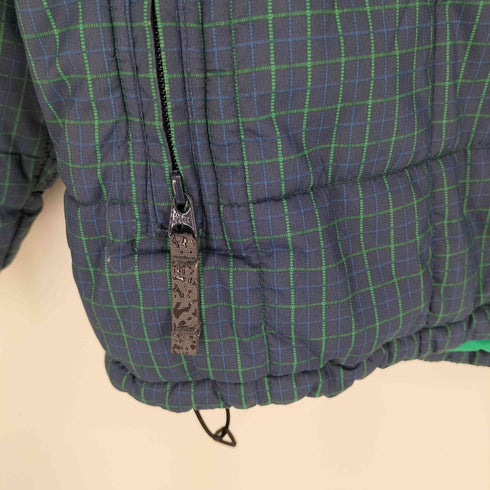 コロンビアスポーツウェア Columbia Sportswear キュンブーグレイシャージャ ドローコード グラフチェック ジップアップ 中綿 パテッド ジャケット テック メンズ JPN:XS