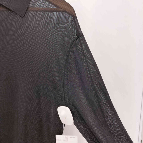 エイティーズ EYTYS L/S シアー ポロシャツ レディース import:S