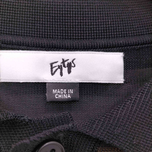 エイティーズ EYTYS L/S シアー ポロシャツ レディース import:S