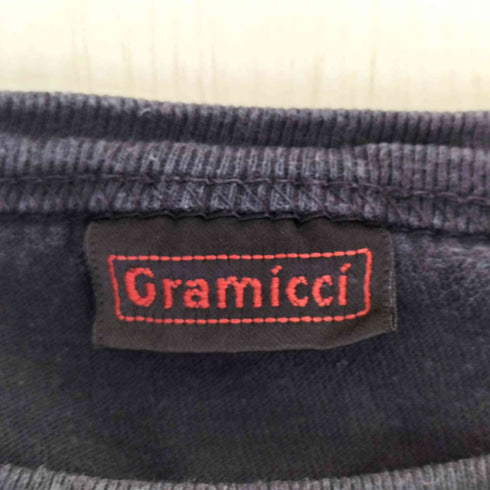 グラミチ GRAMICCI MADE IN USA プリントクルーネックS/S Tシャツ メンズ