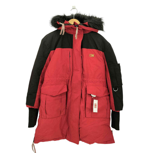 トミーヒルフィガー TOMMY HILFIGER ファー付き フーディ ダウンコート メンズ import:S