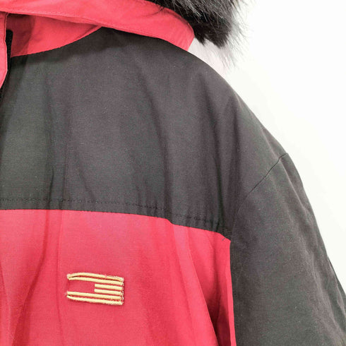 トミーヒルフィガー TOMMY HILFIGER ファー付き フーディ ダウンコート メンズ import:S