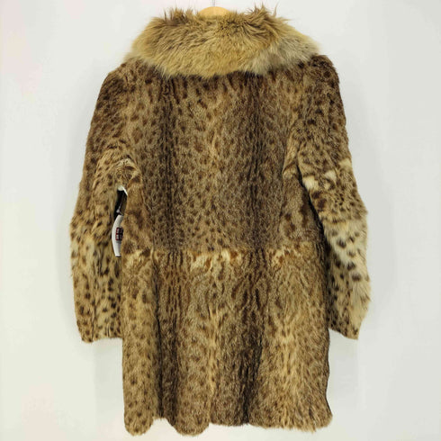 WHITE MINK レオパード柄 ミンクファー ジャケット レディース