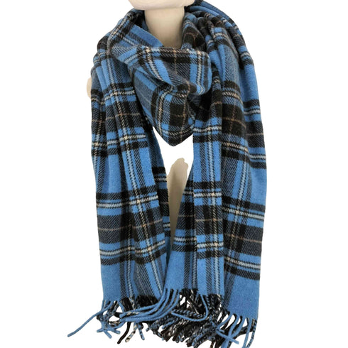ガニー Ganni Recycled Wool Fringed Scarf Print レディース