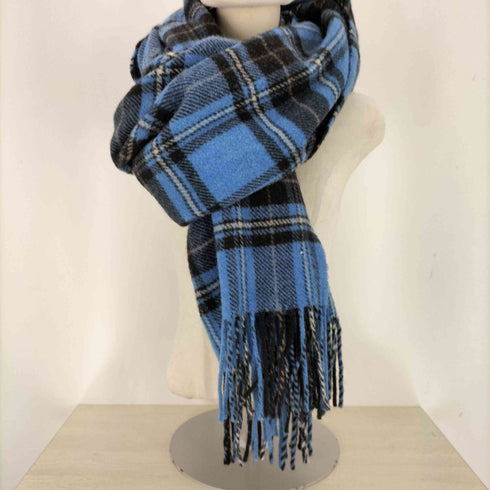 ガニー Ganni Recycled Wool Fringed Scarf Print レディース