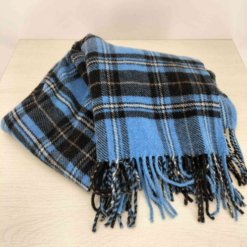 ガニー Ganni Recycled Wool Fringed Scarf Print レディース