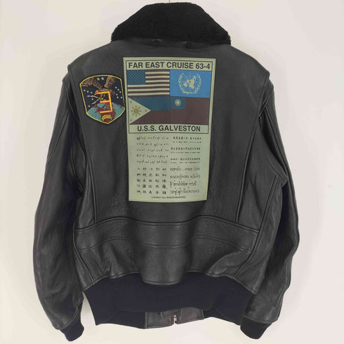 アヴィレックス AVIREX G-1 TOPGUN MODEL トップガンモデル レザー ジャケット フライトジャケット メンズ import:XL