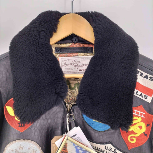 アヴィレックス AVIREX G-1 TOPGUN MODEL トップガンモデル レザー ジャケット フライトジャケット メンズ import:XL