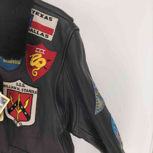 アヴィレックス AVIREX G-1 TOPGUN MODEL トップガンモデル レザー ジャケット フライトジャケット メンズ import:XL