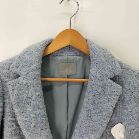 セオリーリュクス theory luxe MASON / ALISON アルパカ混 ミックスツイード 1B テーラードジャケット レディース JPN:38