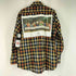 エーフォーエー Architect 4. Archive バックプリント L/S チェックシャツ メンズ FREE