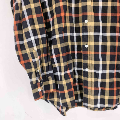 エーフォーエー Architect 4. Archive バックプリント L/S チェックシャツ メンズ FREE