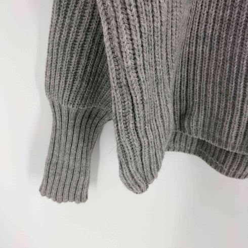 オールダービーニットウェア Oldderby Knitwear 英国製 別注 セーラーカラーVネック プルオーバー ニット レディース FREE