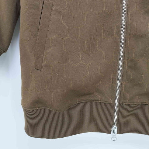 オニツカタイガー ONITSUKA TIGER 刺繍ロゴ ダブルジップ トラックジャケット レディース JPN:M