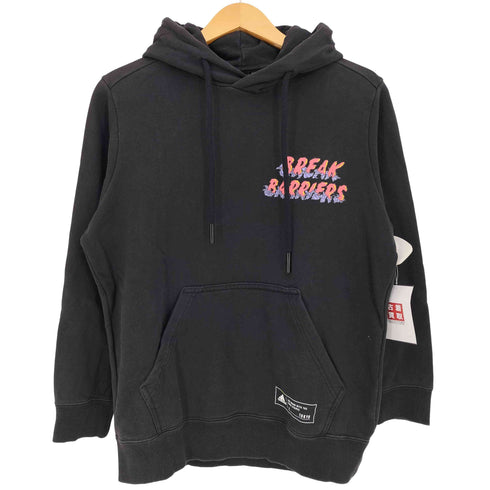 アディダス adidas BREAK BARRIERS 両面プリント プルオーバーパーカー メンズ JPN:M