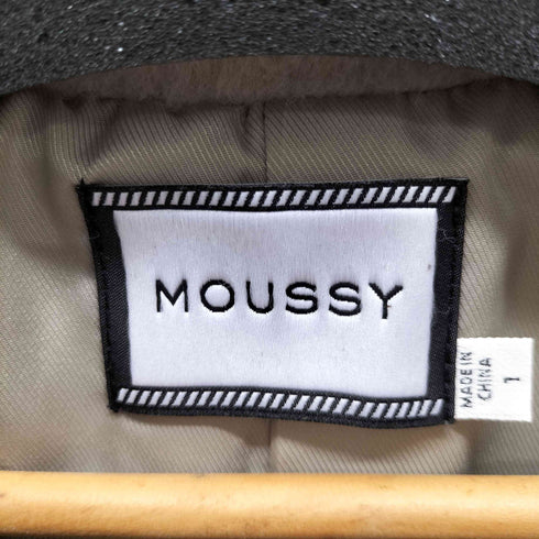 マウジー moussy BIG COLLAR MINI コート レディース JPN:1
