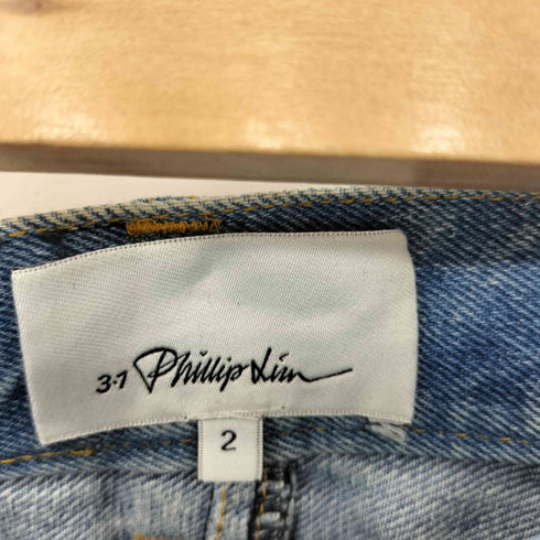 スリーワンフィリップリム 3.1 phillip lim ジップディティール デニムスカート レディース 2