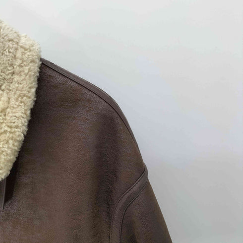 ラグアジェム LAGUA GEM フェイクムートンジャケット レディース FREE