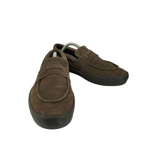 バンズ VANS SKATE LOAFER SUEDE BROWN/BLACK メンズ JPN:28.5