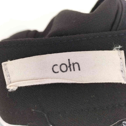 coln スリット スラックス メンズ