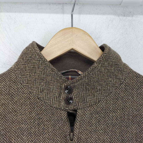 ザスコッチハウス The Scotch House ヘリンボーンツイード スイングトップ メンズ JPN:S