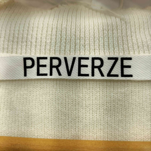 パーバーズ PERVERZE Crash Wide Knit Vest ニットベスト レディース FREE