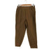 マーカウェア markaware PEGTOP EASY TROUSERS ORGANIC COTTON WEATHER CLOTH メンズ JPN:1