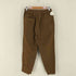 マーカウェア markaware PEGTOP EASY TROUSERS ORGANIC COTTON WEATHER CLOTH メンズ JPN:1