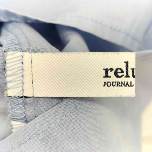 ジャーナルスタンダードレリューム JOURNAL STANDARD relume ハイカウントコットンスタンドカラー2way レディース FREE