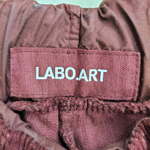 LABO.ART コーデュロイ イージーパンツ メンズ