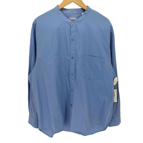 スティーブンアラン Steven Alan BAND COLLAR SHIRT-LOOSE メンズ JPN:L