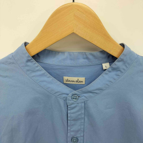 スティーブンアラン Steven Alan BAND COLLAR SHIRT-LOOSE メンズ JPN:L