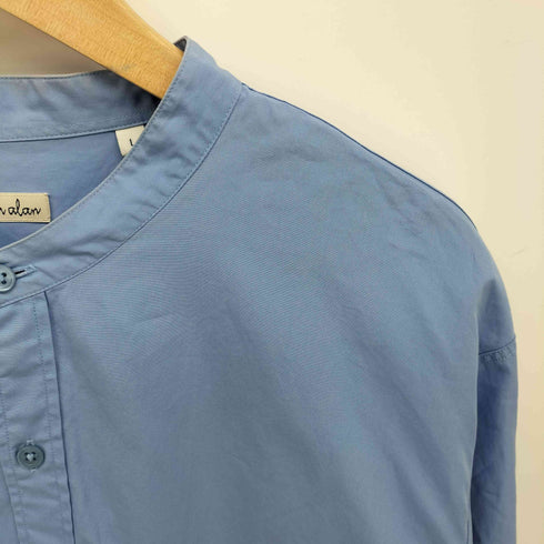 スティーブンアラン Steven Alan BAND COLLAR SHIRT-LOOSE メンズ JPN:L